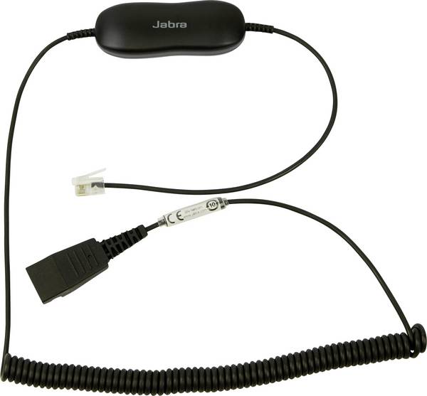 Jabra GN1216 kabel pro headset 0.8 m černá