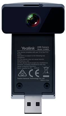 Yealink CAM50 systémový telefon, rozšiřující modul USB-A černá-1