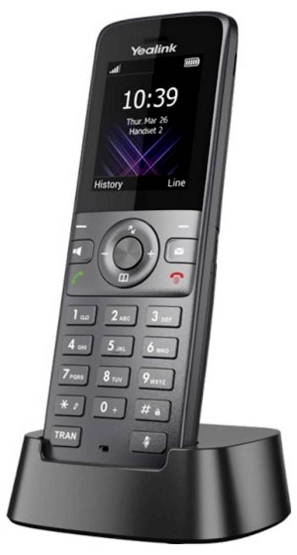 Yealink W74H DECT DECT přenosný telefon handsfree, kompatibilní s naslouchadly  barevný displej vícebarevná