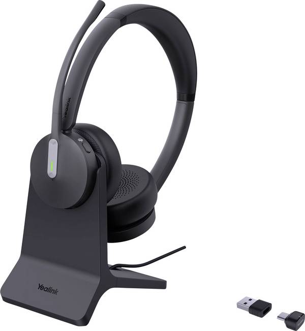 Yealink BH70 Dual Teams inkl. La  Headset otevřená (On Ear) Bluetooth®   Redukce šumu mikrofonu  telefon