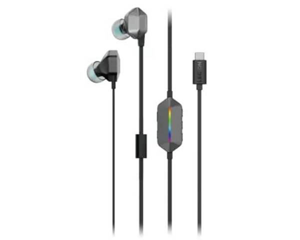 Lenovo LENOVO Legion E510 Gaming Headphones (P)  špuntová sluchátka (In Ear) kabelová  šedá   Gaming