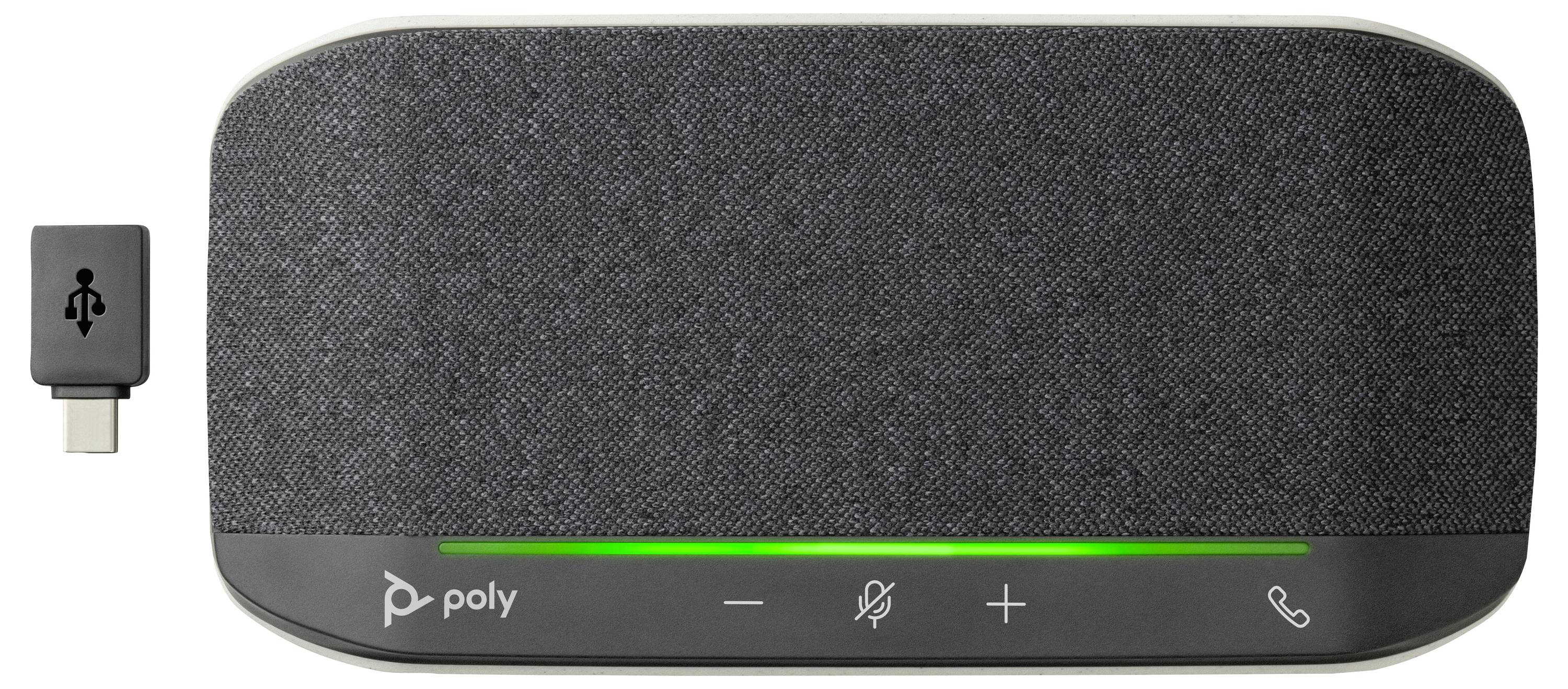 HP Poly HP Poly Sync 10 USB-A USB-C Speakerphone konferenční reproduktor stříbrná-7