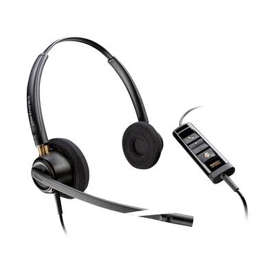 HP Poly EncorePro 525 USB-A Headset Headset otevřená (On Ear) černá-0