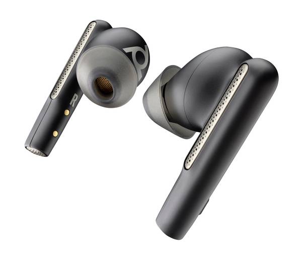 HP Poly HP Poly Voyager Free 60/60+ Earbuds  špuntová sluchátka (In Ear) Bez kabelu, Bluetooth®  černá Potlačení hluku, Redukce šumu mikrofonu Tlačítko Microsoft Teams, Funkce poslechu