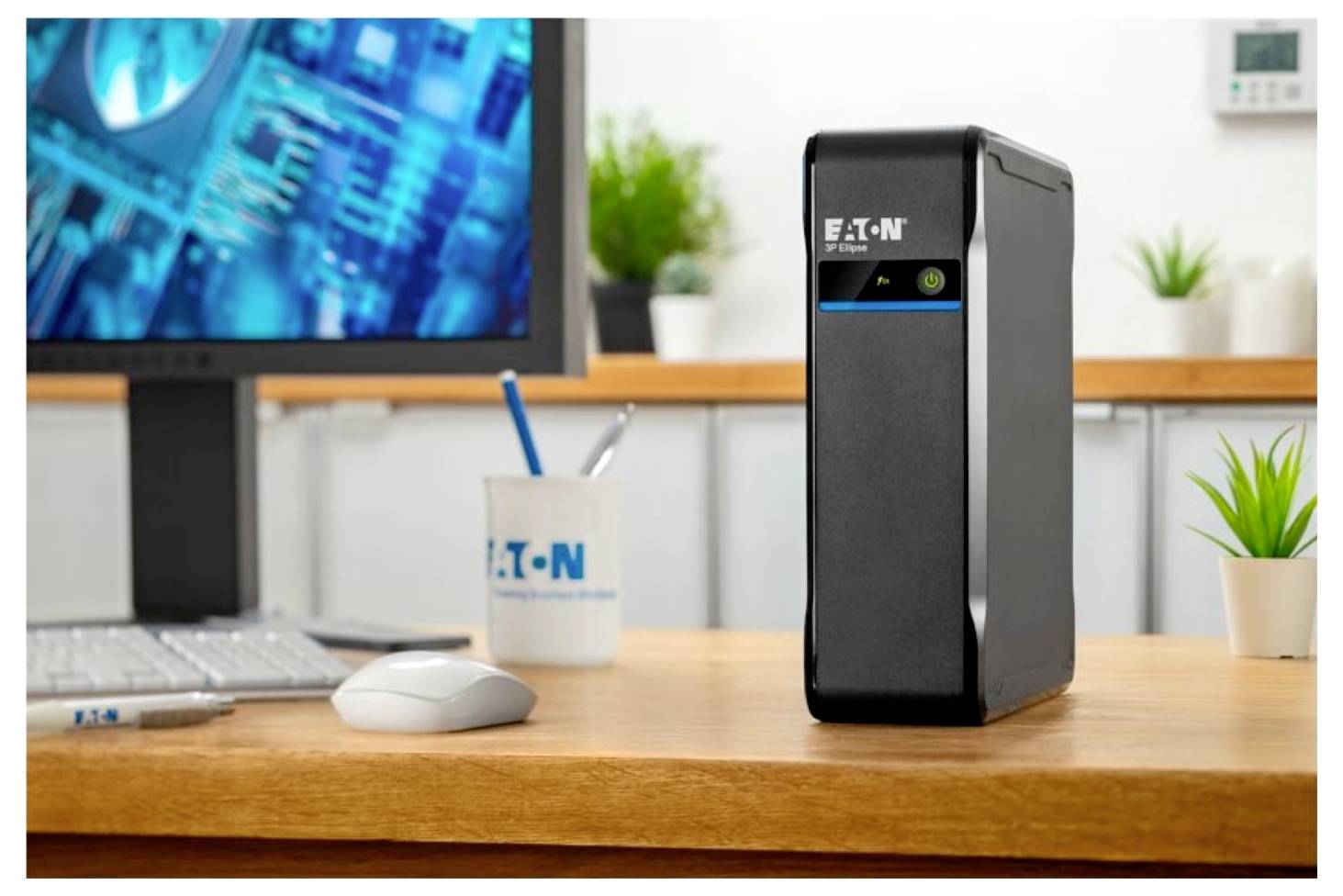 Eaton EATON 3P Ellipse 700 DIN 700VA/420W UPS záložní zdroj-1