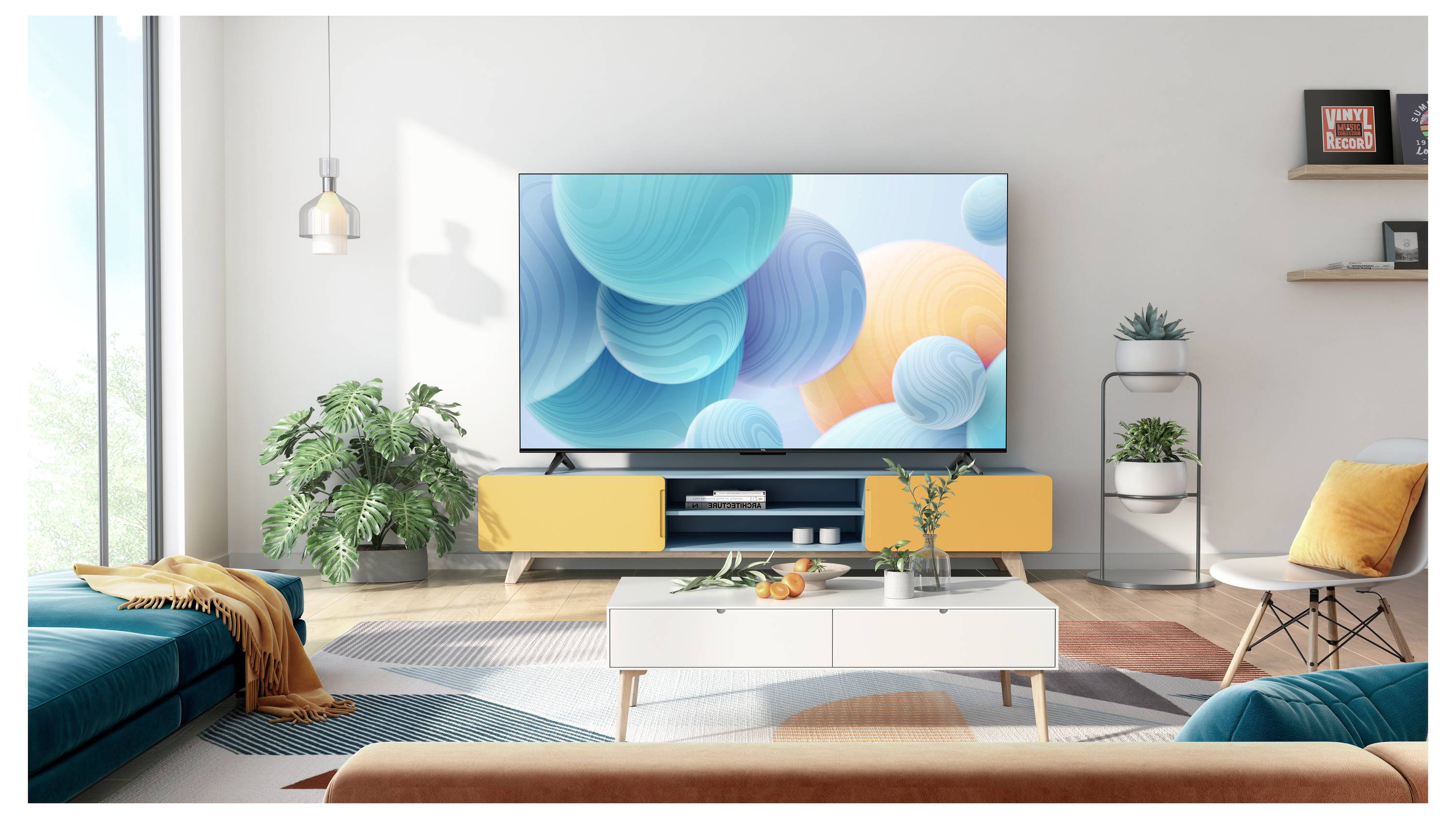 TCL 55P69K LED TV, 140 cm 55 palec, E (A - G), černá-2