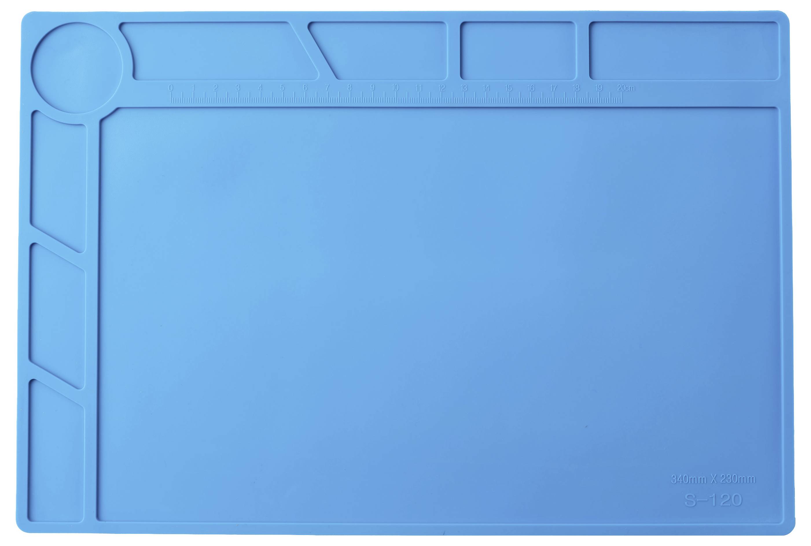 TRU COMPONENTS Silikonová podložka na nářadí (d x š x v) 340 x 230 x 3 mm 1 ks-1