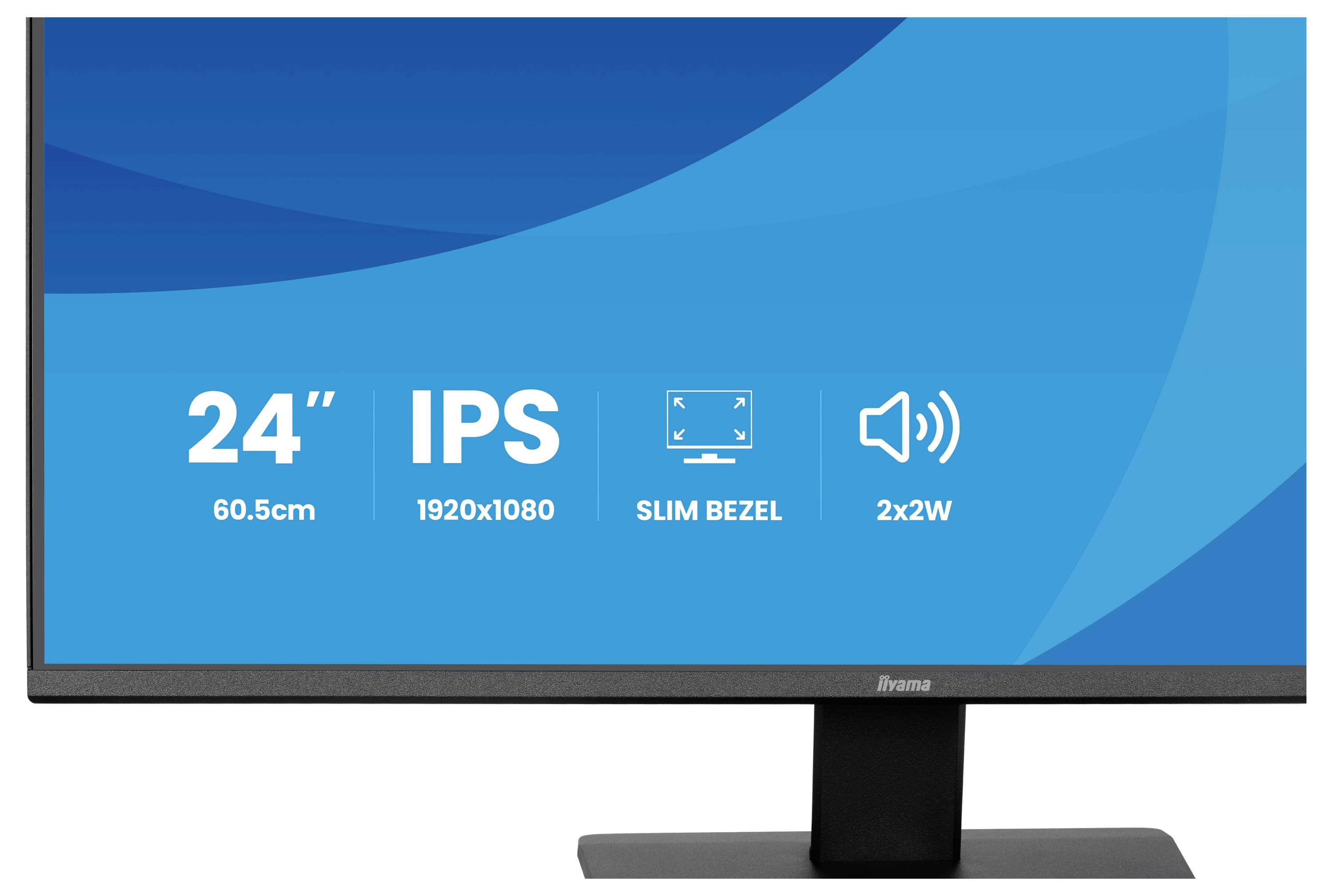 Iiyama ProLite LCD monitor 60.5 cm (23.8 palec)1920 x 1080 Pixel, 16:9, 1 ms, IPS LCD-9