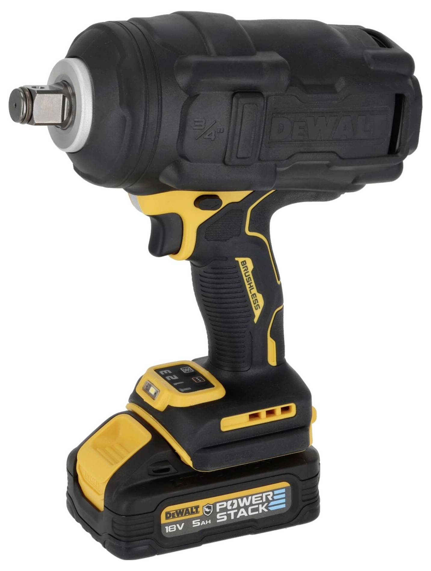 DEWALT DCF964H2G, DCF964H2G-QW aku rázový utahovák, 18 V, 5 Ah, Li-Ion, vč. 2x aku, vč. nabíječky-2