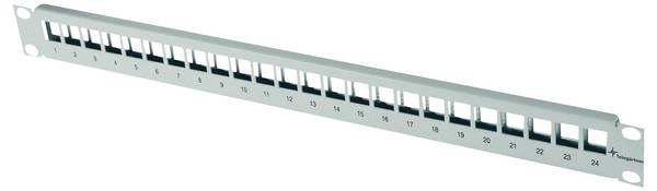 Telegärtner 100021498  19" neosazený modulární nosič 483 mm (19")  1 U černá