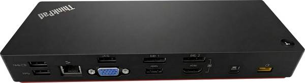 Lenovo dokovací stanice pro notebook repasované, stav velmi dobrý Thunderbolt 3 Dock 135W Vhodné pro značky (dokovací stanice pro notebook): Lenovo Thinkpad