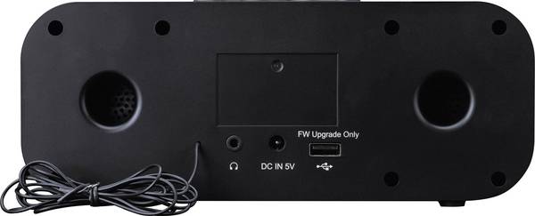 Lenco DIR-121BK DIR-121BK internetové stolní rádio, DAB+, Bluetooth, FM, DAB+, internet, Wi-Fi, funkce alarmu, černá