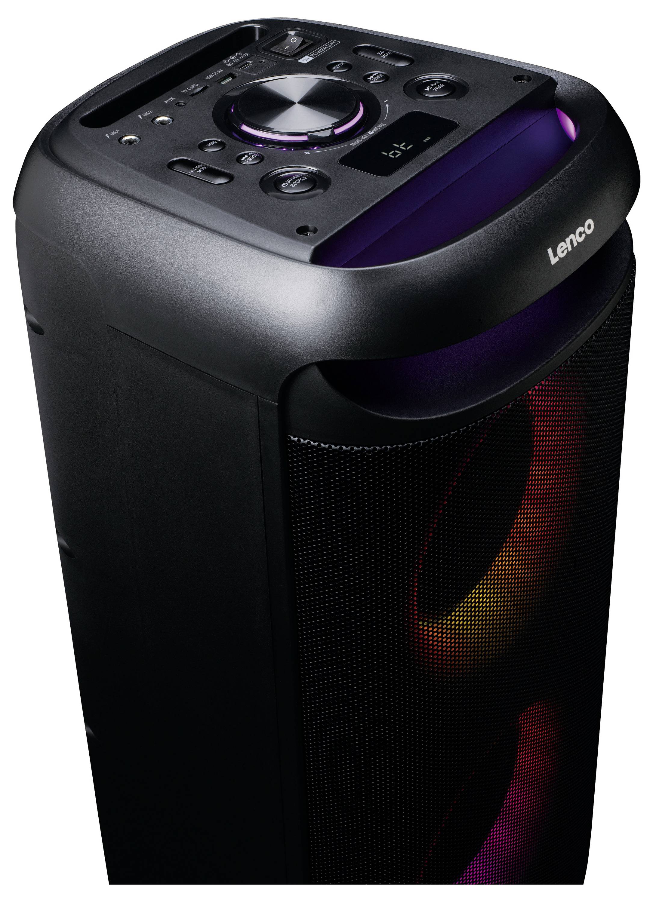 Lenco PA-210BK Bluetooth® reproduktor černá-10