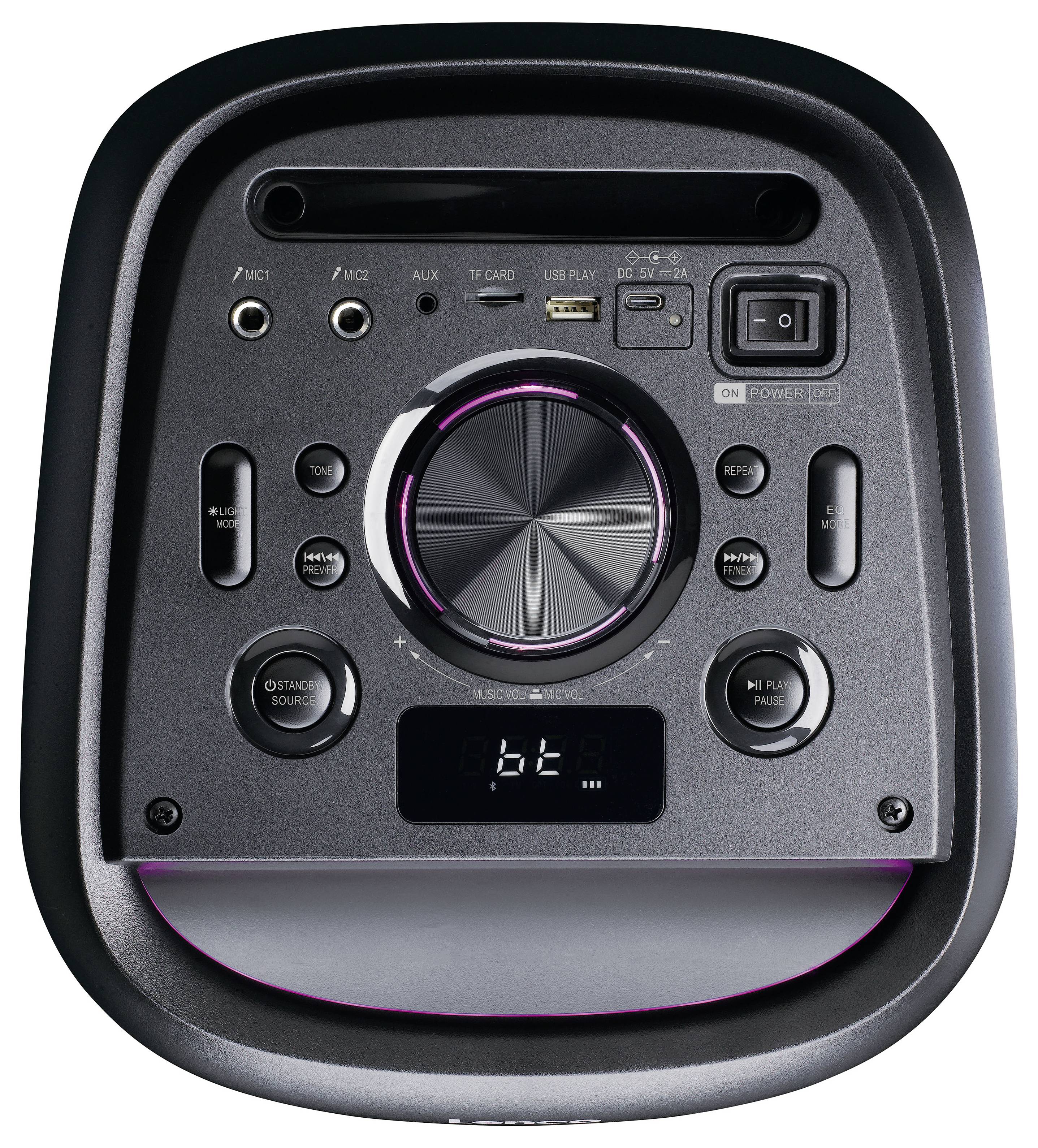 Lenco PA-210BK Bluetooth® reproduktor černá-11
