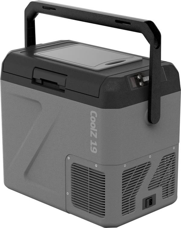ProUser CoolZ 19 přenosná lednice (autochladnička) Energetická třída (EEK2021): A (A - G) kompresor 12 V, 24 V, 230 V šedočerná 19 l -20 °C