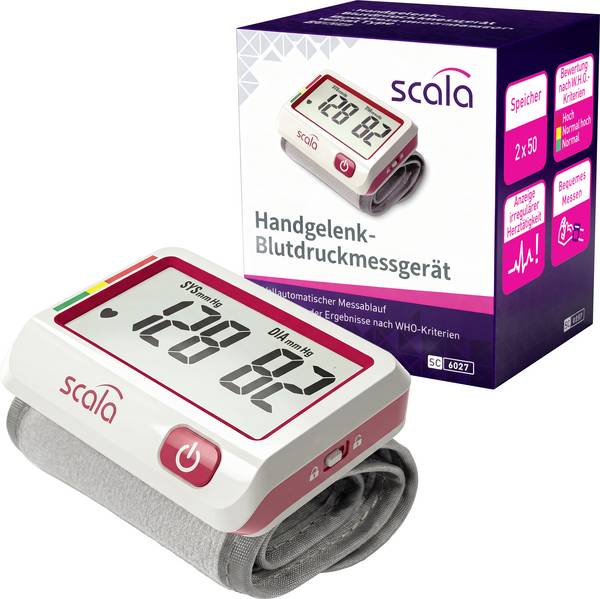 Scala SC 6027 na zápěstí tlakoměr 60280