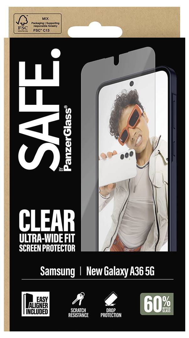 PanzerGlass ochranné sklo na displej smartphonu Samsung Galaxy A37 1 ks SA72239-1