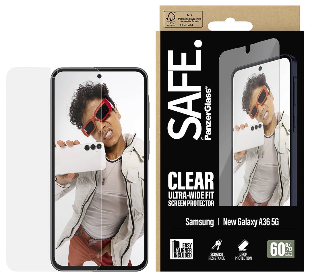 PanzerGlass ochranné sklo na displej smartphonu Samsung Galaxy A37 1 ks SA72239-3