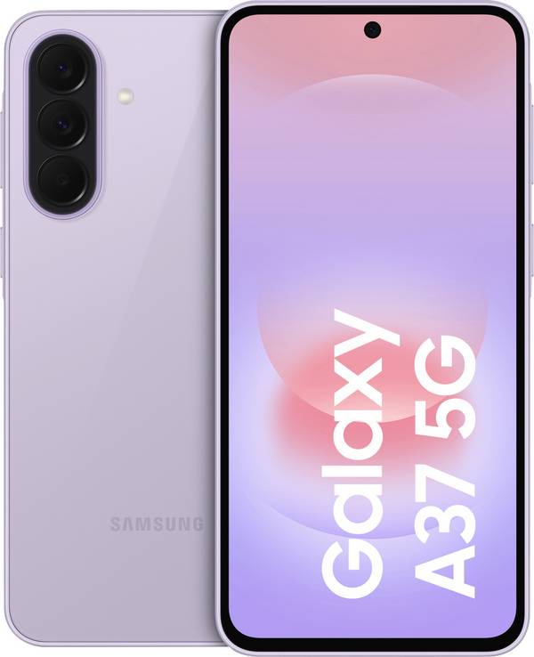 Samsung Galaxy A37 5G smartphone 256 GB, 17 cm (6.7 palec), Aventome Lavender, Android™ 16, dual SIM