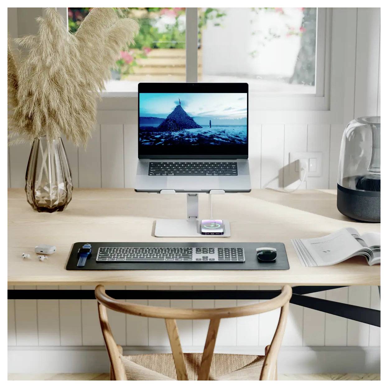 Alogic Elite Aluminum laptop-ständer weiß podložka pod notebook-3