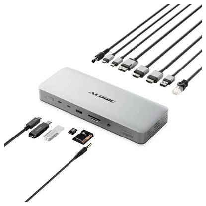 Alogic Dokovací stanice pro notebook Thunderbolt™ 4 Quad 4K Thunderbolt 4 laptop-dockingstation & portreplikator-2