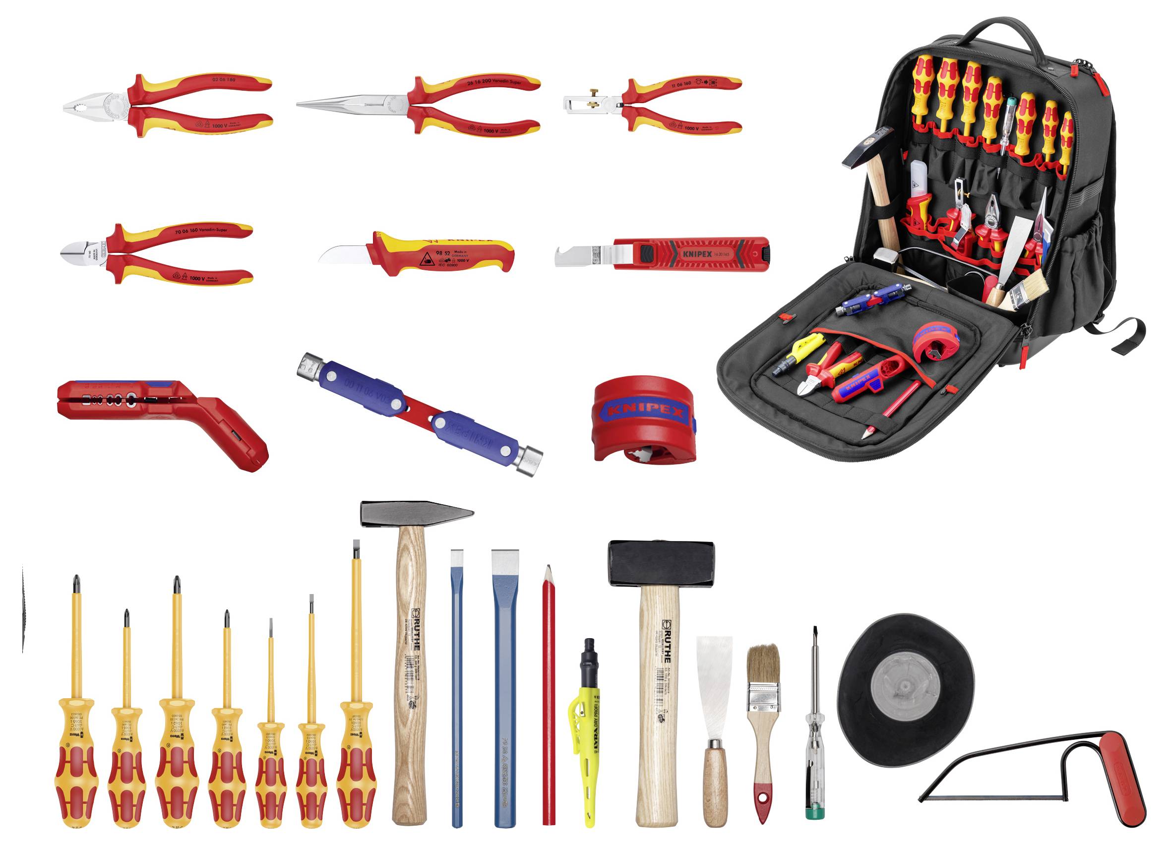 Knipex Modular X15, 00 21 51 HL S Batoh s nářadím, (d x š x v) 485 x 217 x 549 mm-2
