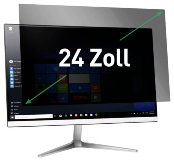 Leitz  Privátní filtr na monitor (proti nežádoucímu odezírání)  61 cm (24") Formát obrazu: 16:9 69020000