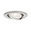 Paulmann 92270 Nova LED vestavné svítidlo, LED, GU10, 4.9 W, železo (kartáčované)