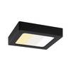Paulmann Abia 71296 LED panel 9.5 W teplá bílá černá