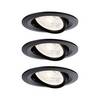 Paulmann 92275 Nova LED vestavné svítidlo, LED modul, GU10, 4.9 W, černá (matná)