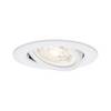 Paulmann 92414 Nova LED vestavné svítidlo, LED, GU10, 4.9 W, bílá (matná)