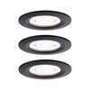 Paulmann 92339 Nova LED vestavné svítidlo, LED, GU10, 4.9 W, černá (matná)