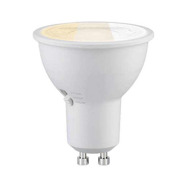 Paulmann 29282 LED Energetická třída (EEK2021) E (A - G) GU10  6.9 W teplá bílá (Ø x v) 50 mm x 56 mm  1 ks