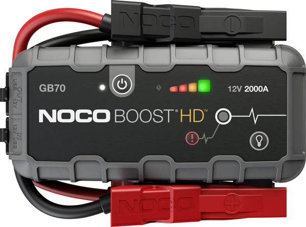 NOCO Pomocné startovací zařízení GB70 Boost 12V 2000A, GB70, max. startovací proud 2000 A, pracovní osvětlení