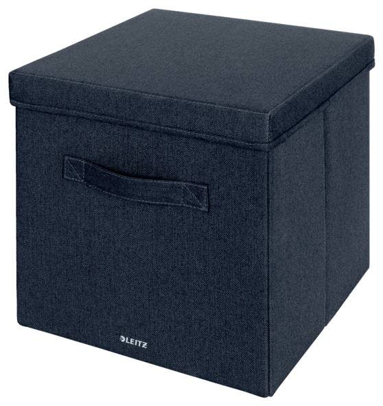 Leitz úložný box 61450089 330 mm x 325 mm x 380 mm látka šedá 1 ks-0