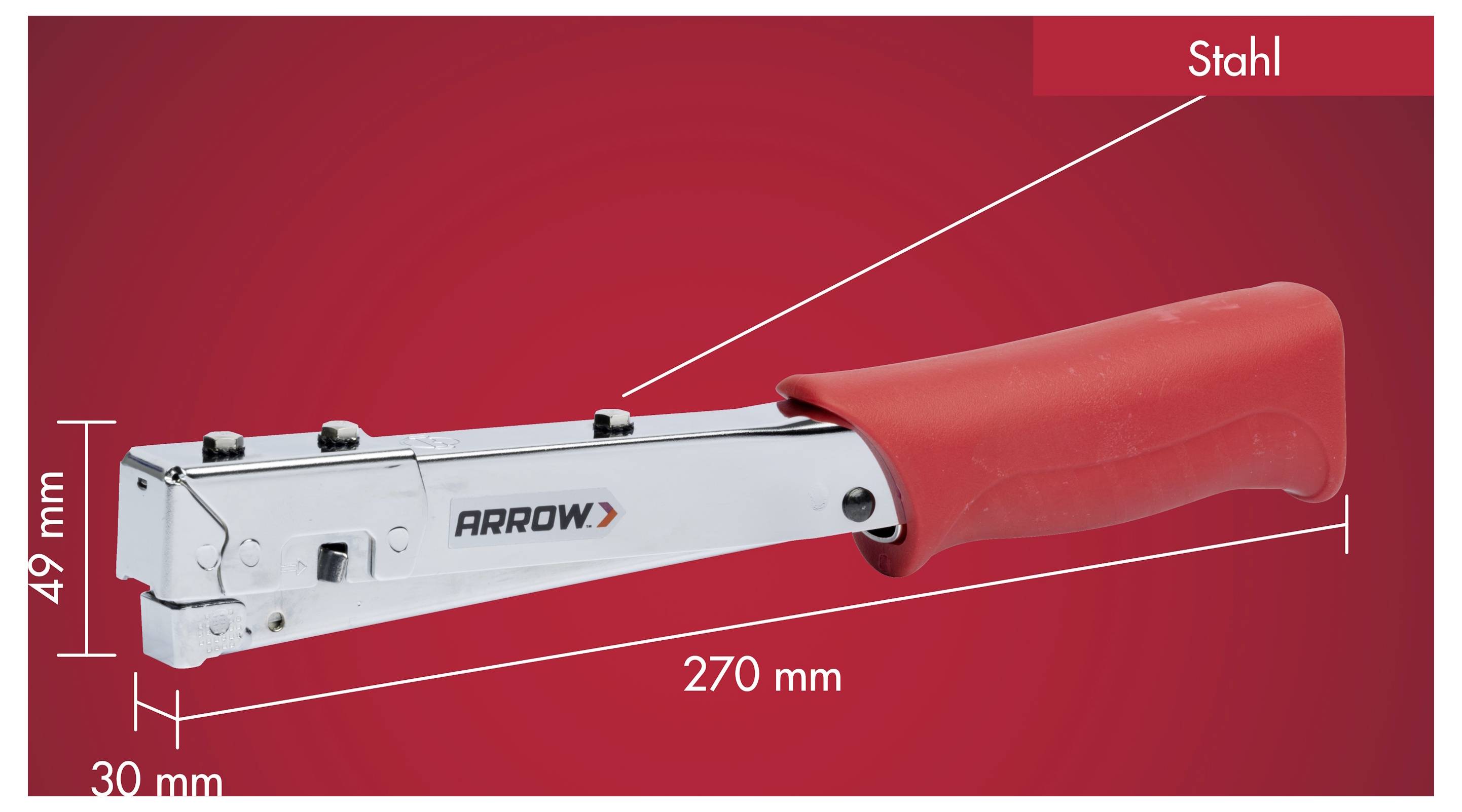 Arrow Tool Group HT19, 819745 kladivová sponkovačka, dĺžka 6 - 10 mm-4