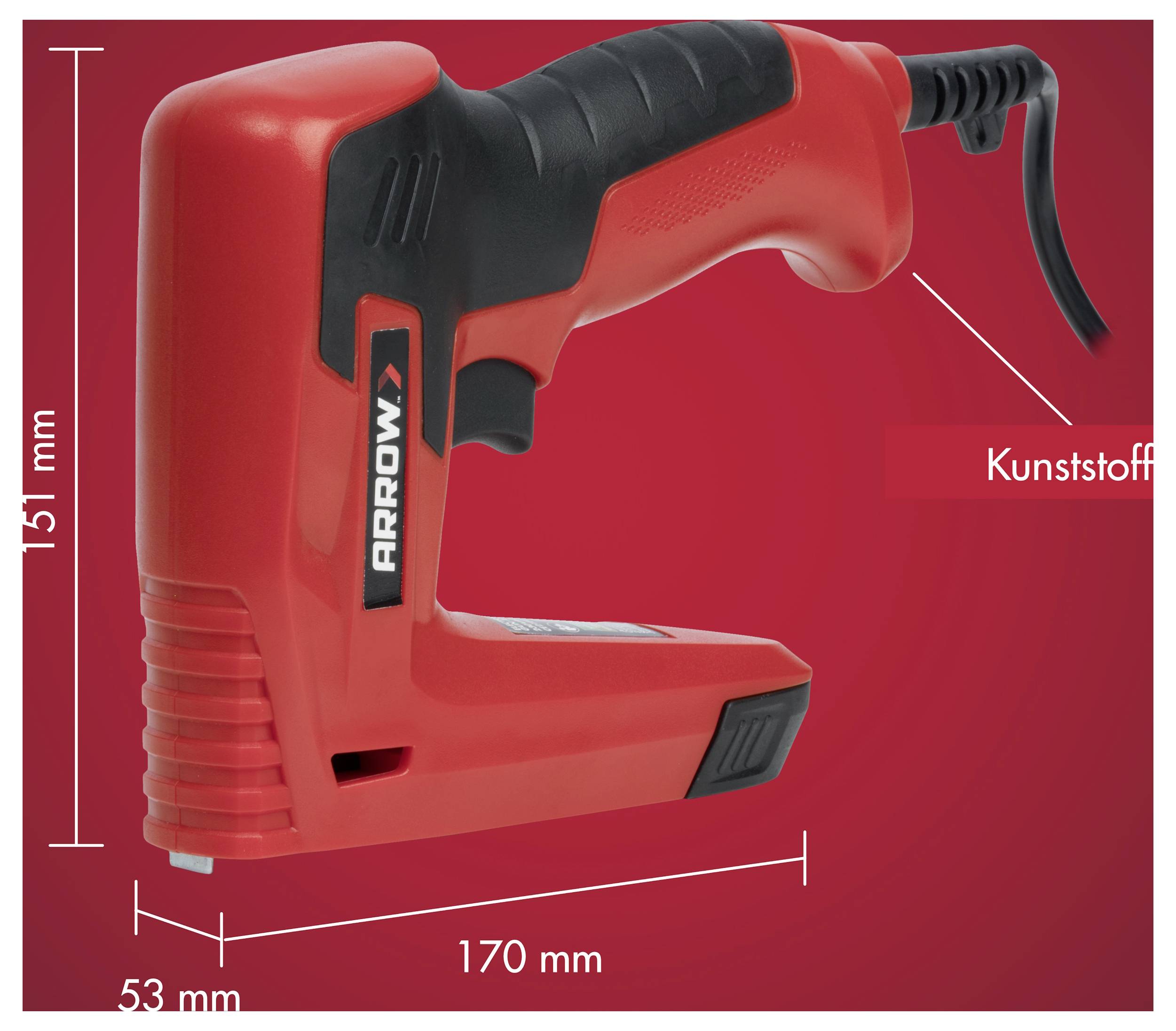 Arrow Tool Group CE21, 382324 elektrická sponkovačka-3