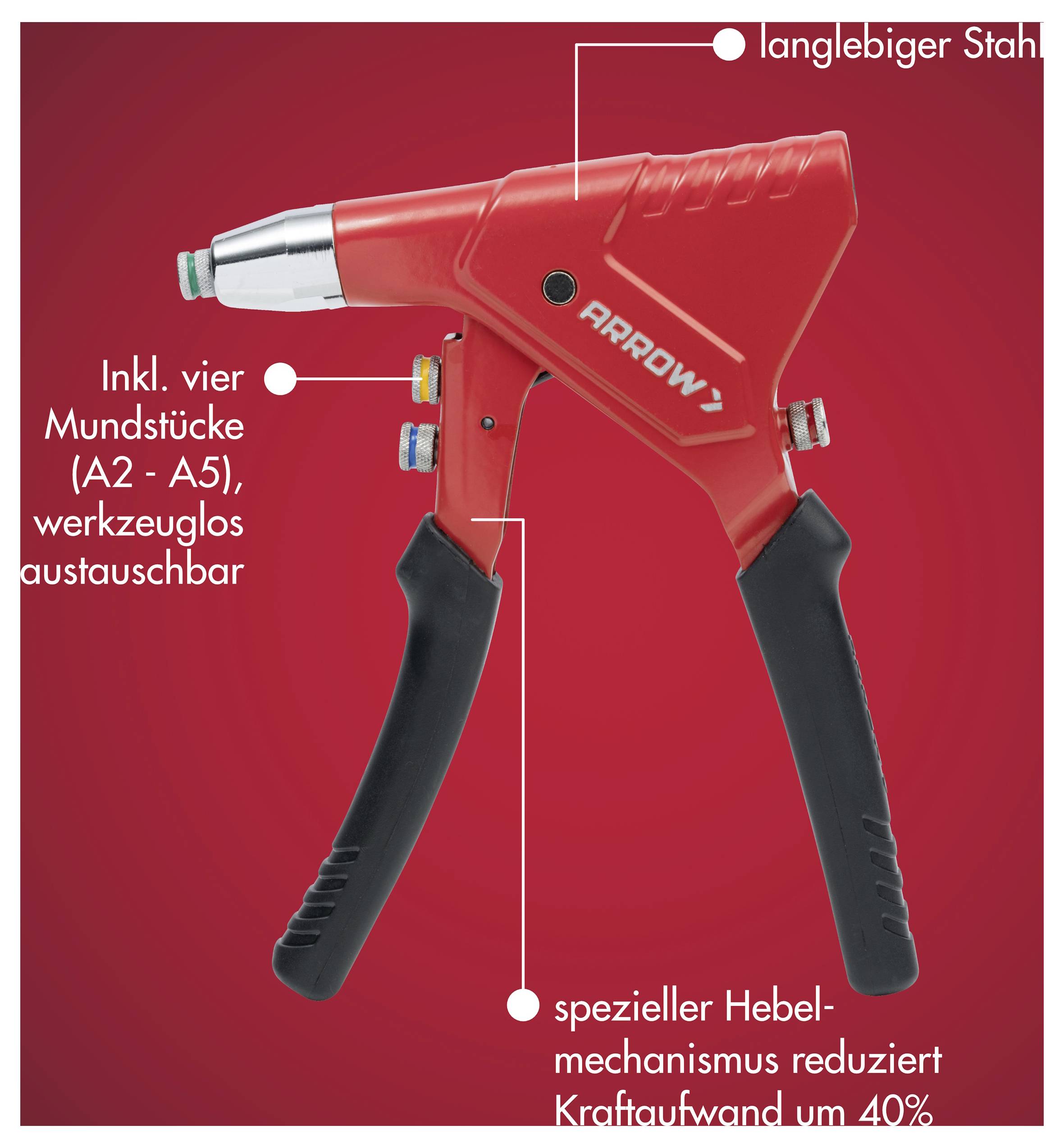 Arrow Tool Group 189992 nýtovací kleště 1 ks-3
