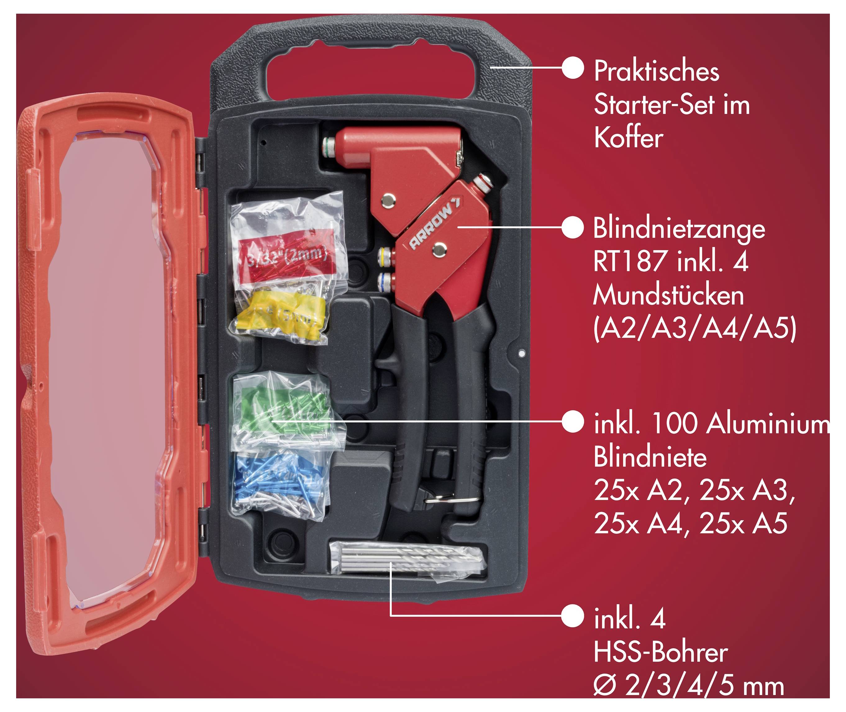 Arrow Tool Group 819226 nýtovací kleště 1 ks-4