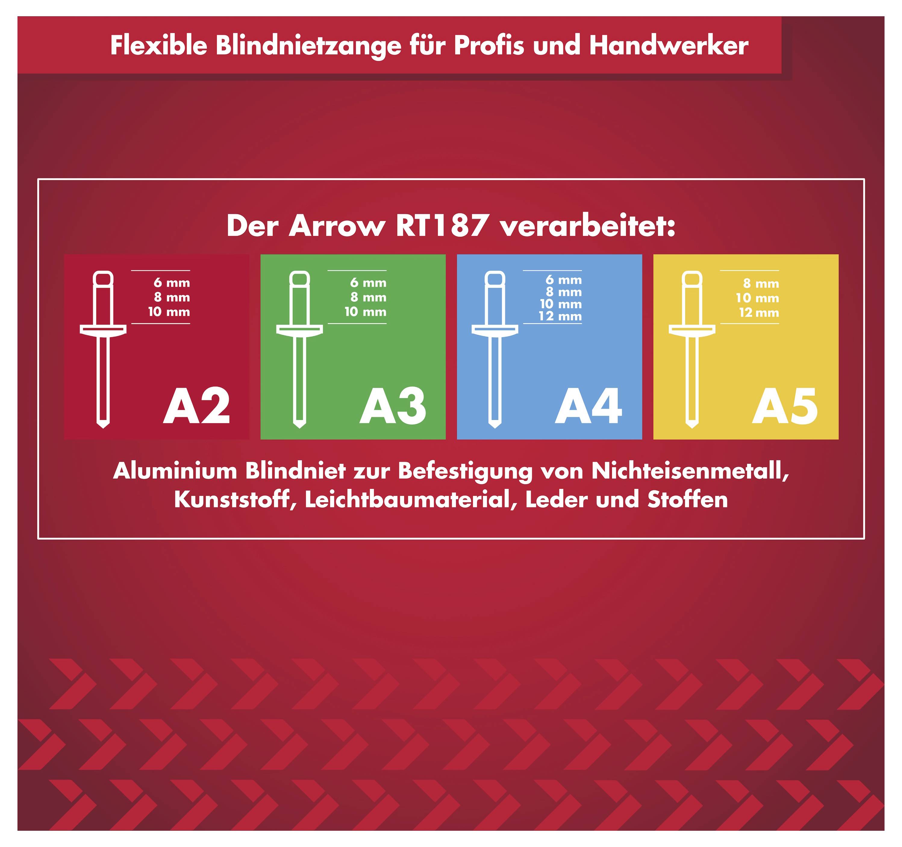 Arrow Tool Group 819226 nýtovací kleště 1 ks-7