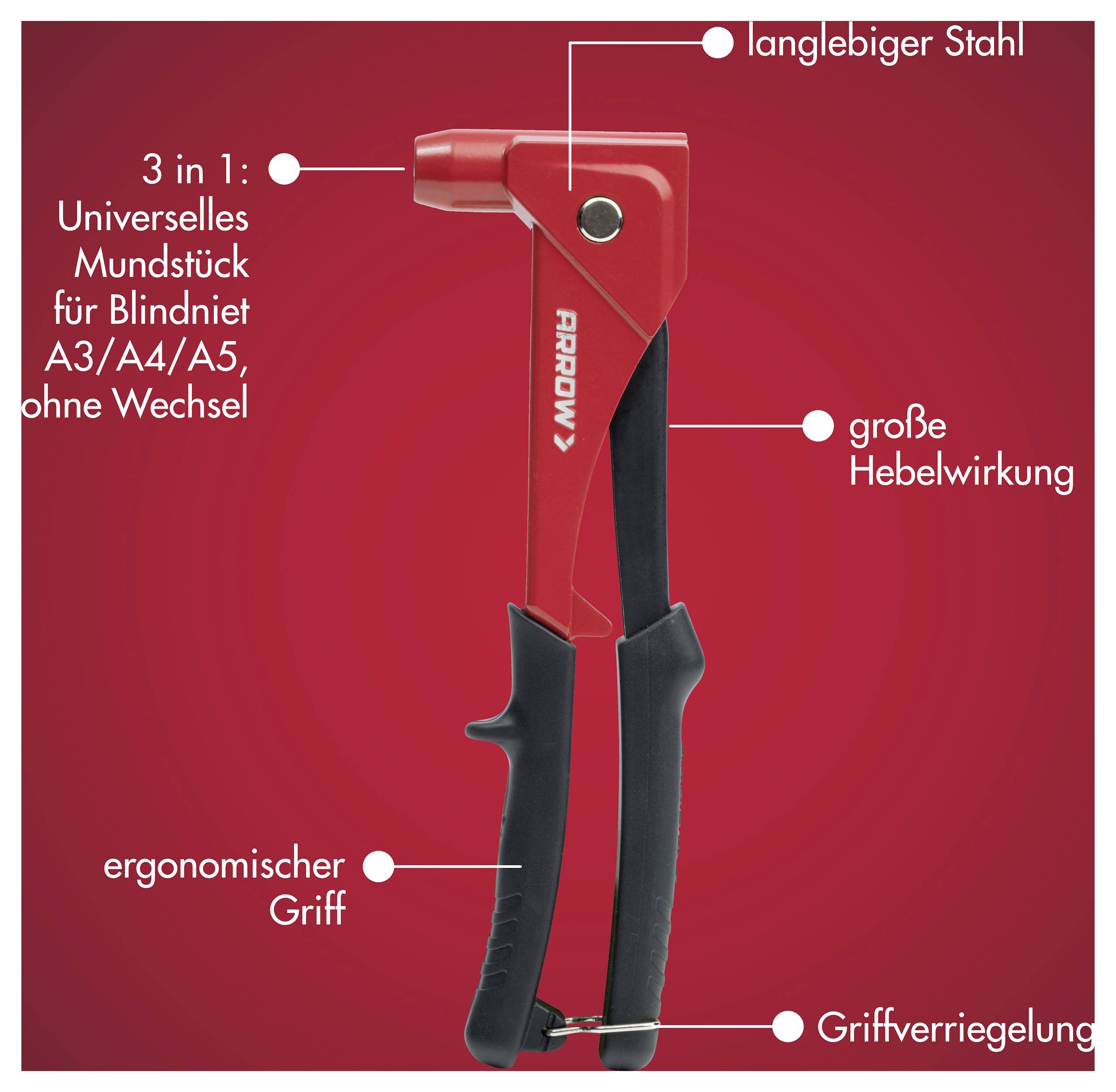 Arrow Tool Group 819219 nýtovací kleště 1 ks-3