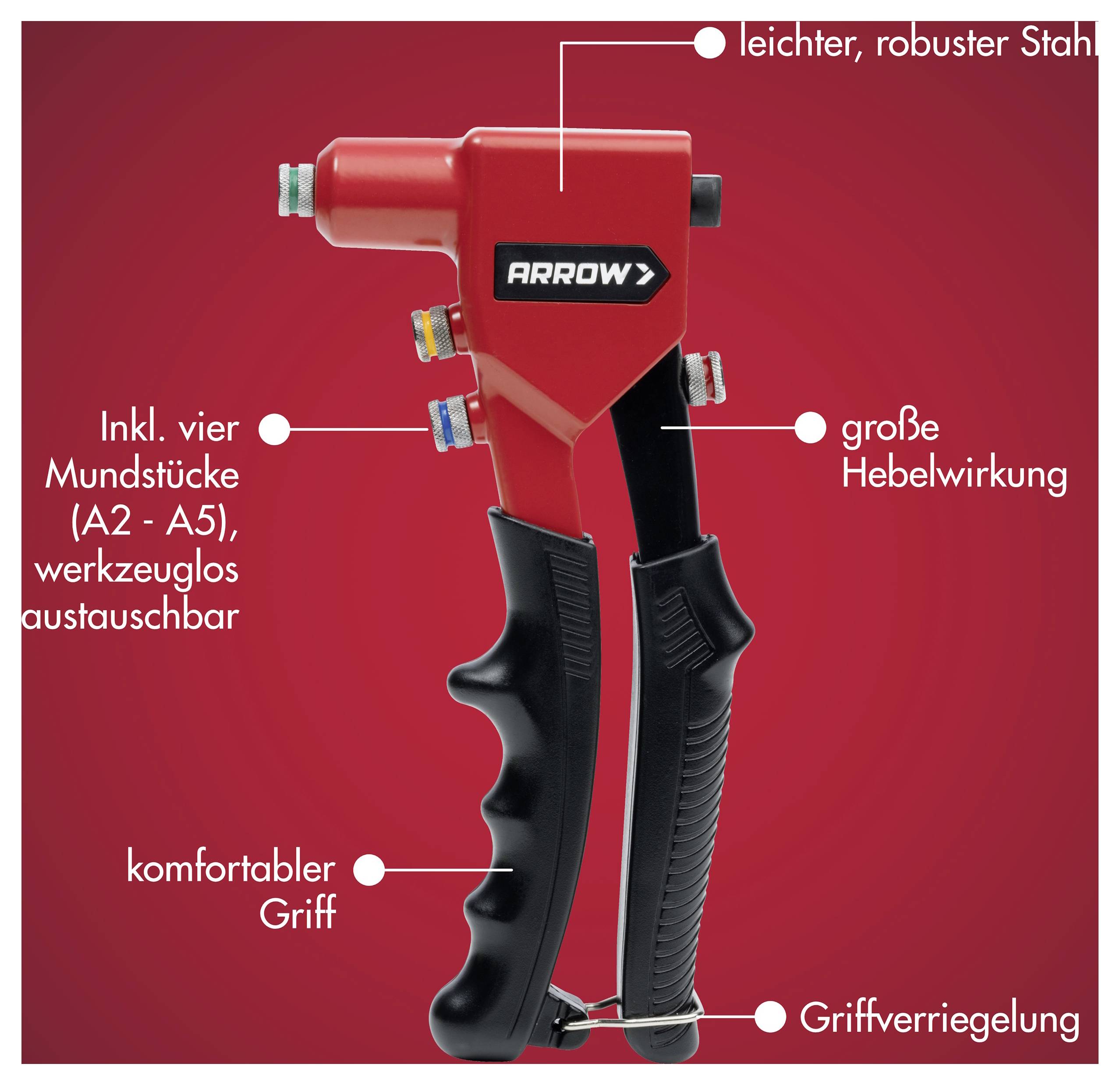 Arrow Tool Group 819202 nýtovací kleště 1 ks-3