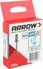 Arrow Tool Group 724063 slepý nýt (Ø x d) 4 mm x 6 mm hliník hliník hliník RA 4 X 6 ALU 50ST 50 ks