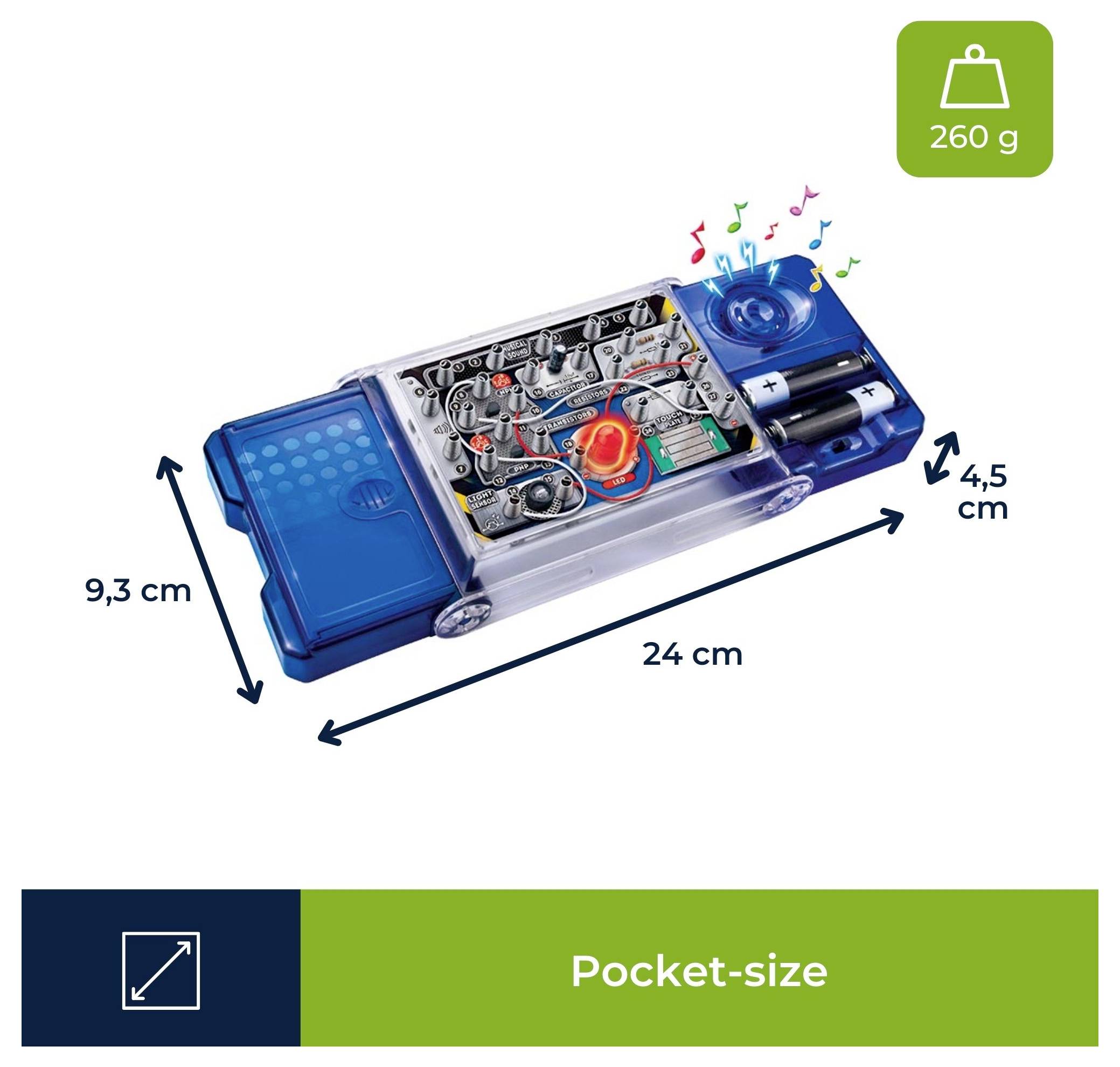 Velleman KNS100 experimentální sada od 8 let-5