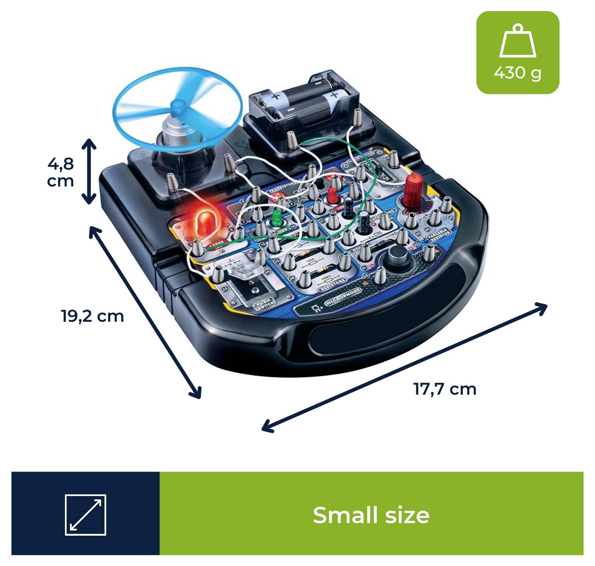 Velleman KNS110 experimentální sada od 8 let-5