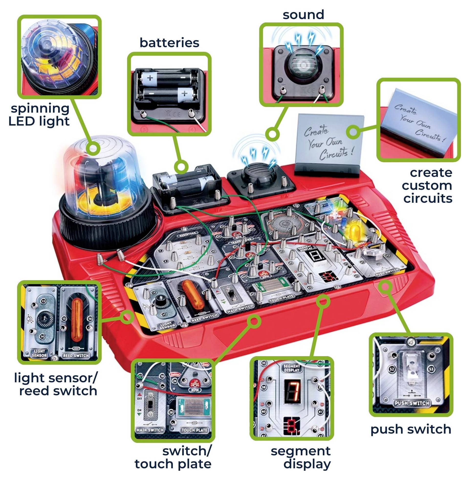 Velleman KNS130 experimentální sada od 8 let-4
