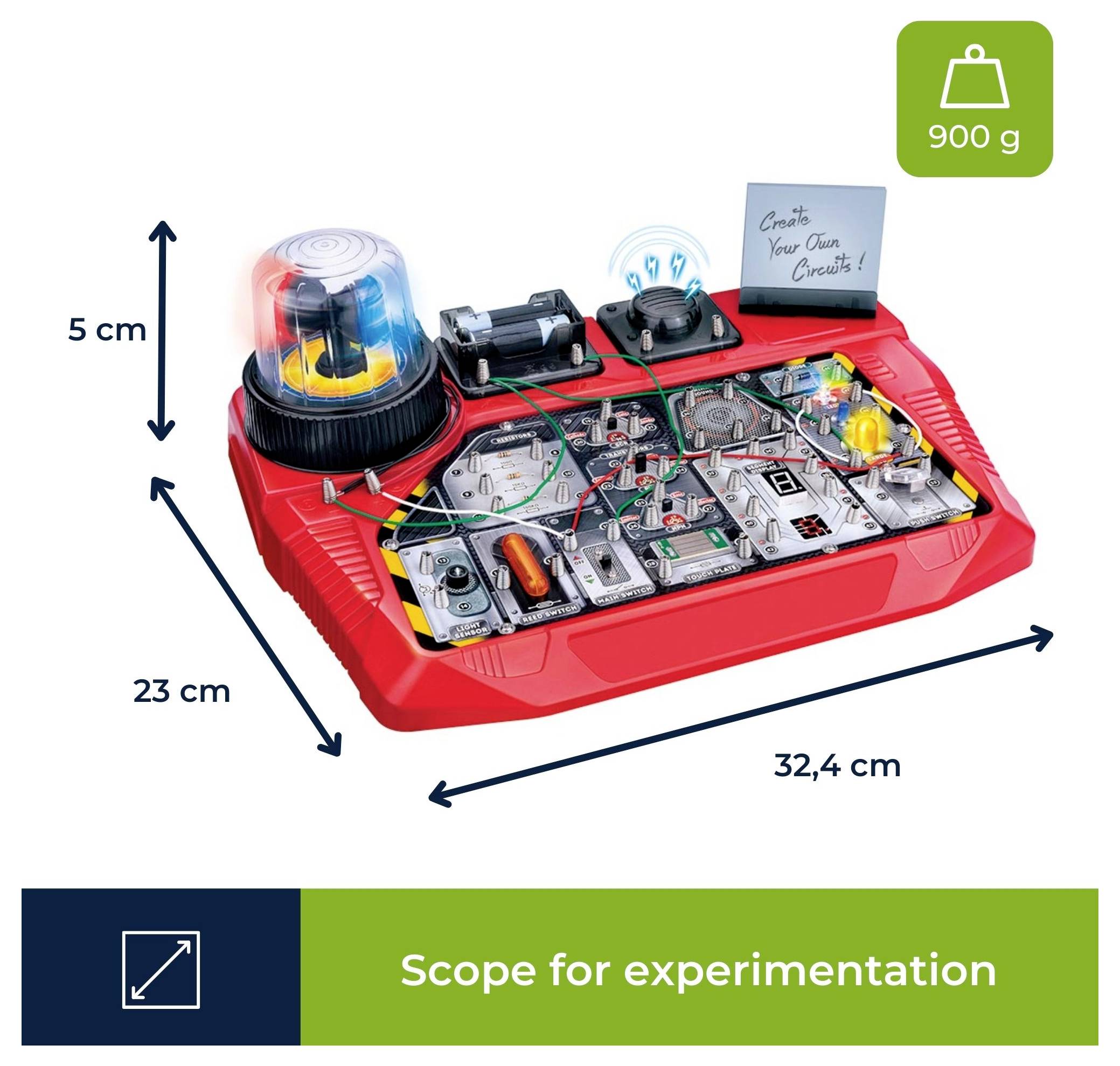 Velleman KNS130 experimentální sada od 8 let-5