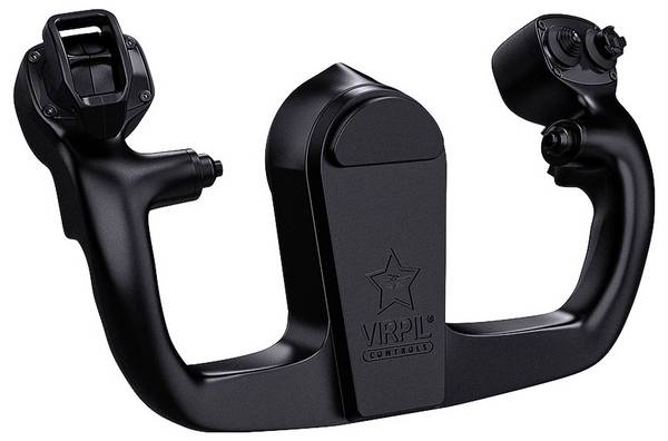 Virpil Controls B-JET Yoke Handle Daňová jurisdikce   černá