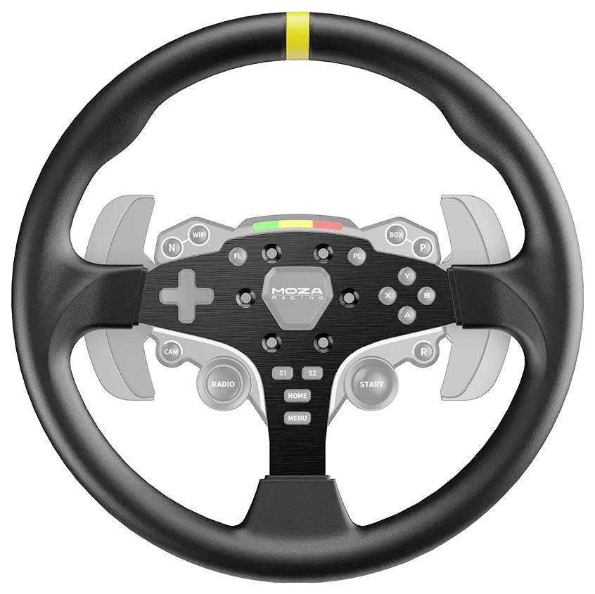 MOZA ES 12 Zoll Wheel Rim Mod Kolo-Mod PC černá-1