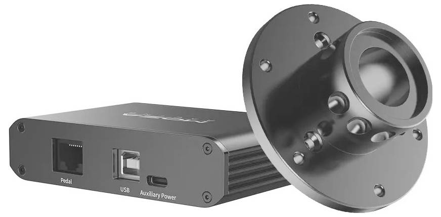 MOZA Universal HUB und Third-Party Wheel Base Mount Adaptér a hub USB PC černá-1